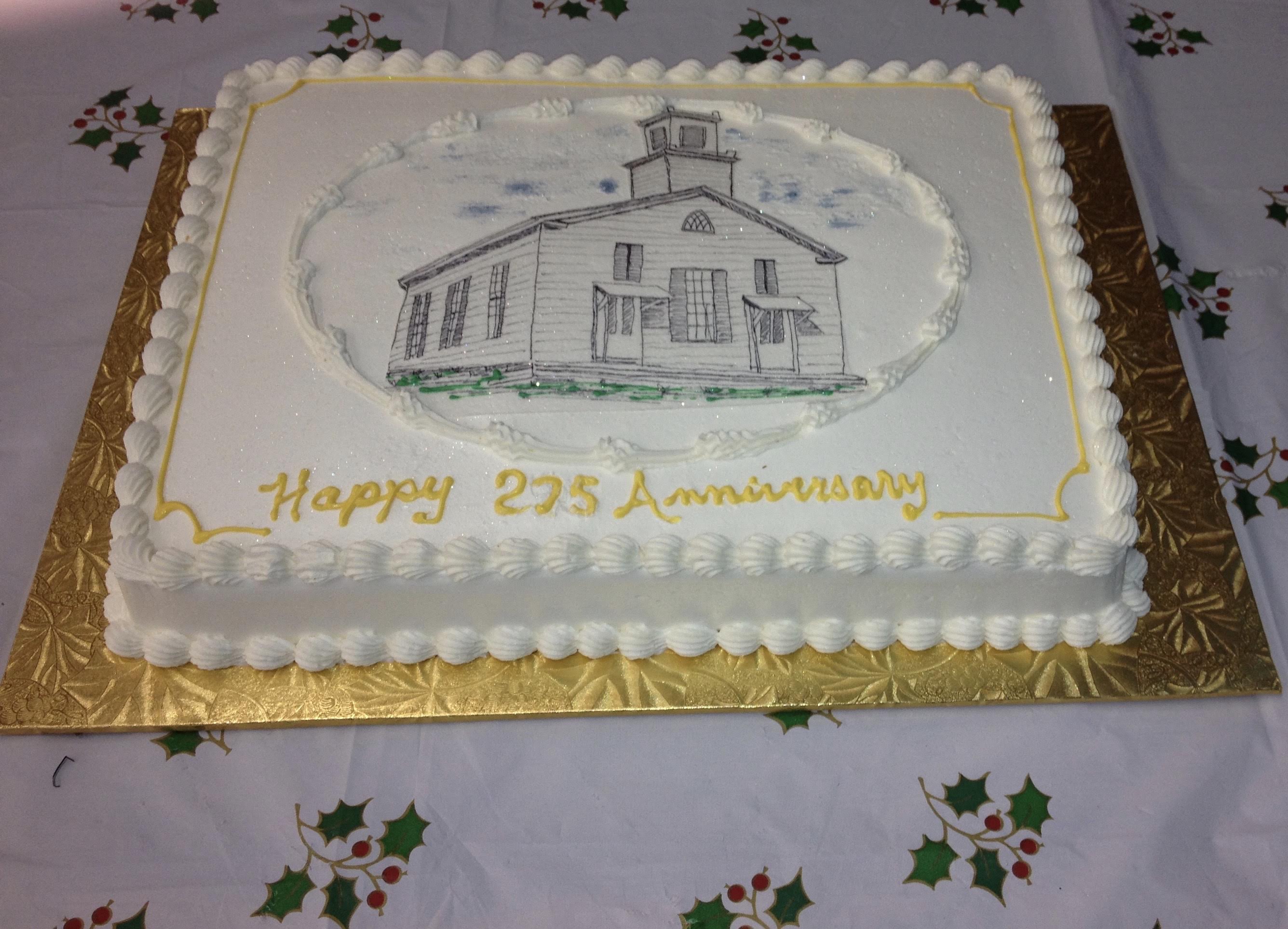 275th Anniversary Cake